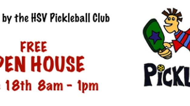 HSV Pickleball Club To Host Open House June 18