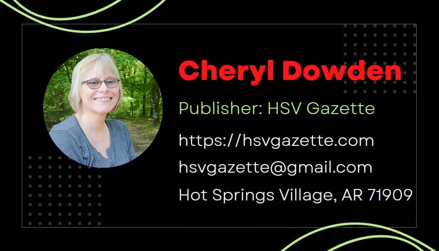 HSV Gazette Publisher Cheryl Dowden