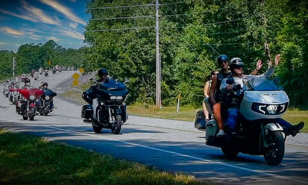Defenders Motorcycle Riders Appreciate Villagers’ Support