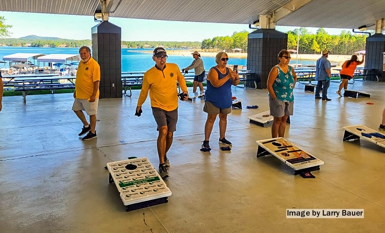 Hot Springs Village Parks and Recreation Committee Meeting 10-10-22 Baggo Tournament - Lions Club