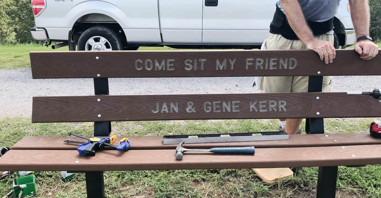 Hot Springs Village Bench Restoration Project