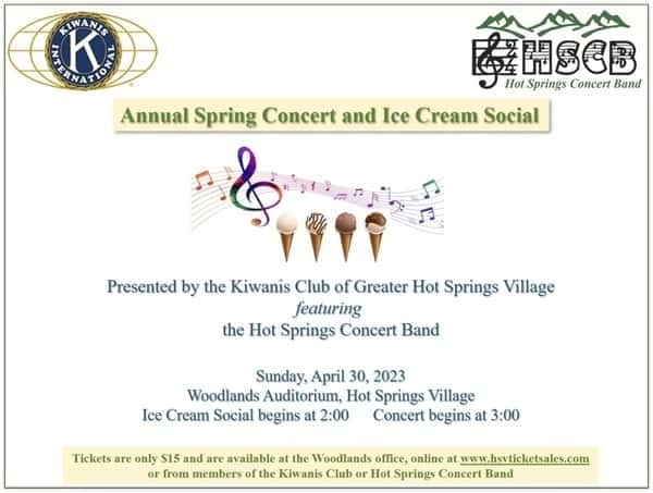 HS Concert Band 2023 Spring Concert & Ice Cream Social