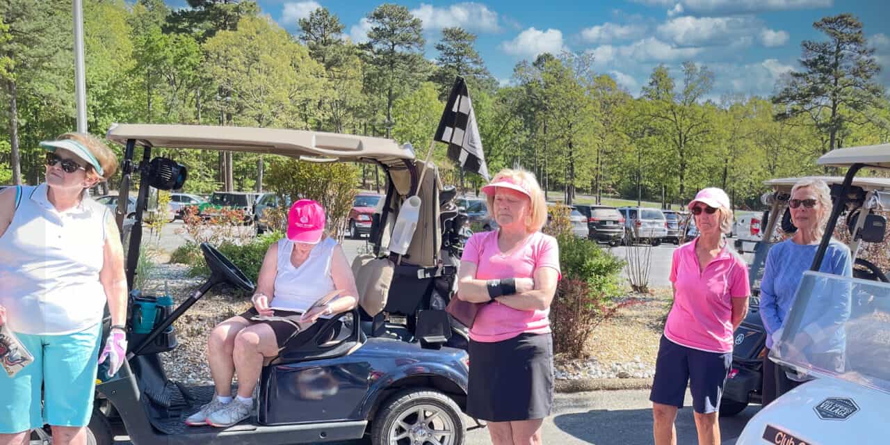 Hot Springs Village Spike Girls Participate in Holey Moley Golf Tournament