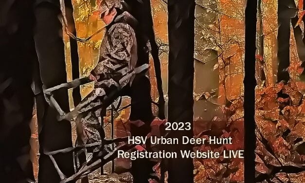 2023 HSV Urban Deer Hunt Registration Website is LIVE