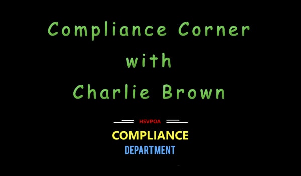 COMPLIANCE CORNER WITH CHARLIE BROWN VOLUME 5