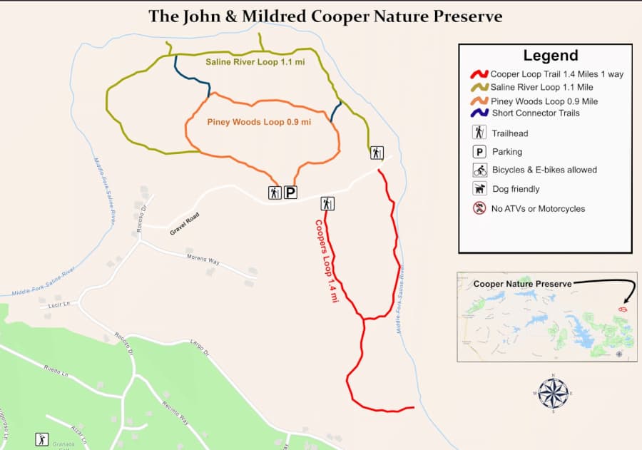 Hot Springs Village Timber Management Program to Begin August 8 map from Explore the Village