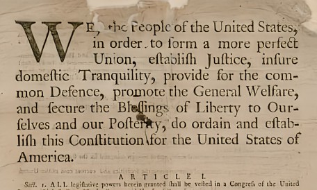 Our Constitution - Ignore or Restore Preamble 