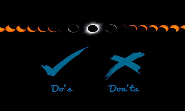 Do’s and Don’ts – 2024 Total Solar Eclipse