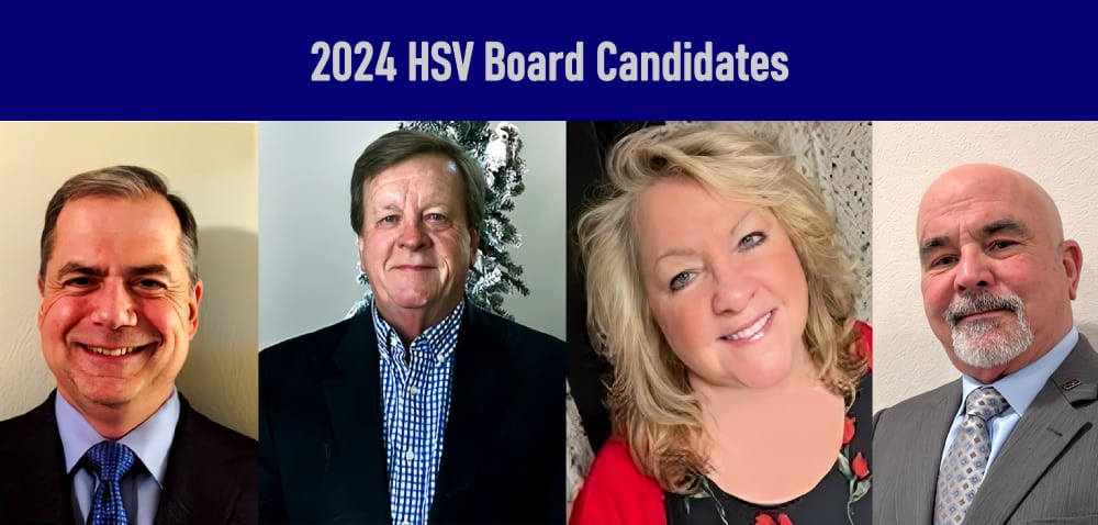 BOARD ELECTION CANDIDATE NAMES ANNOUNCED