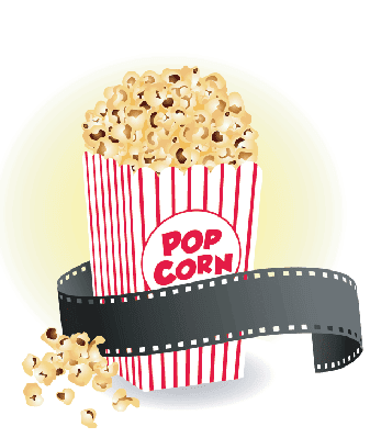 Enjoy some popcorn with your movie at the Woodlands