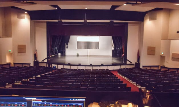 HSV Woodlands Auditorium Stage Receives Makeover