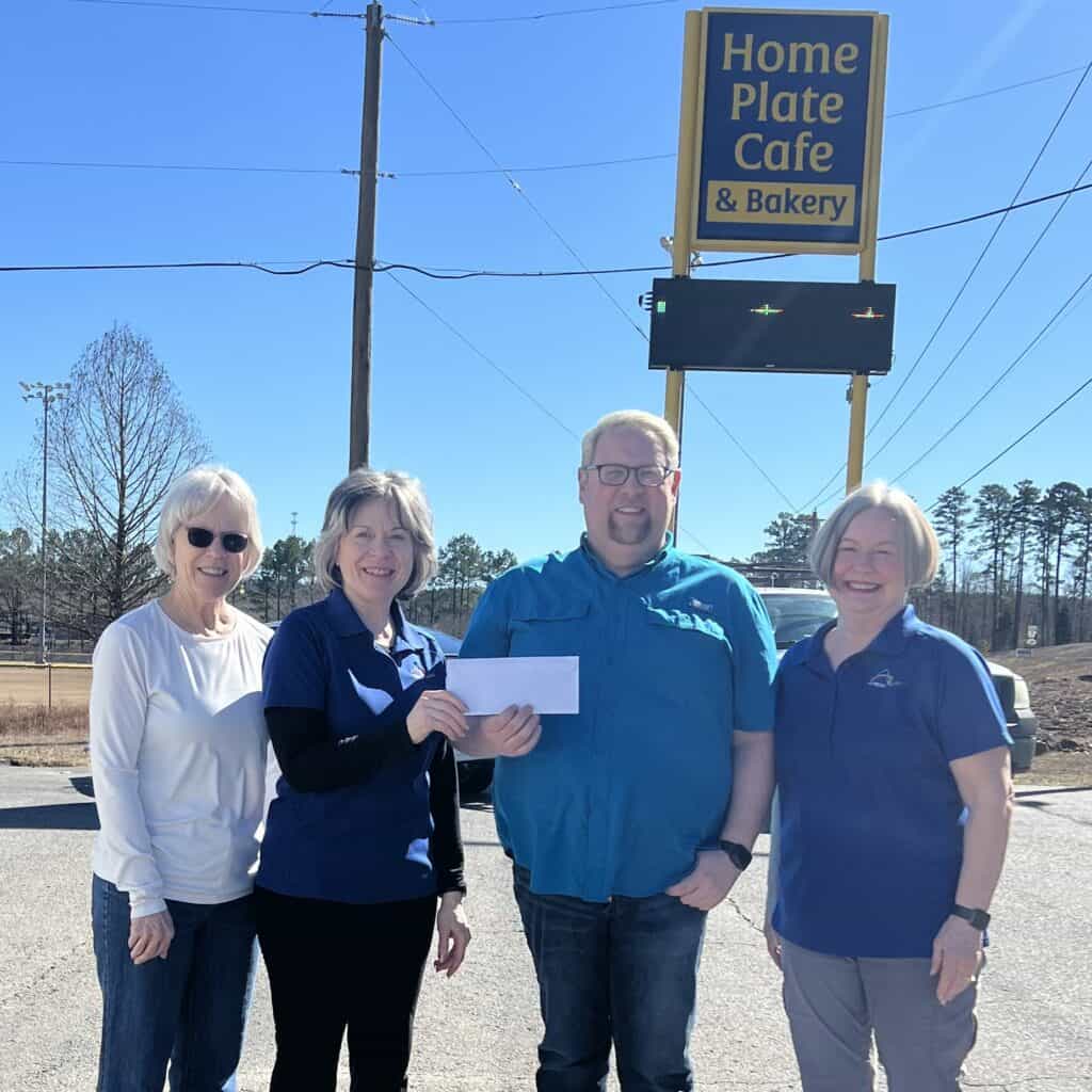 Home Plate Donates to Altrusa Twice in February inside image