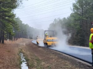 HSV DeSoto Boulevard Mill and Repave Completed roller 1