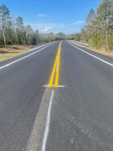 HSV DeSoto Boulevard Mill and Repave Completed striping
