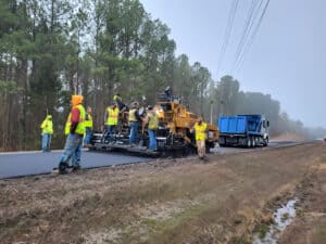HSV DeSoto Boulevard Mill and Repave Completed Workers