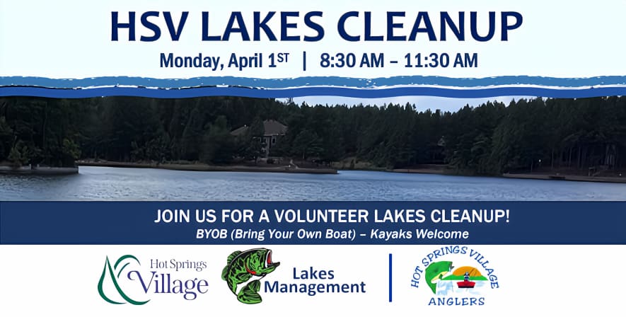 JOIN US FOR A VOLUNTEER LAKES CLEANUP IN HSV!
