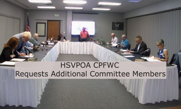 HSVPOA CPFWC Requests Additional Committee Members