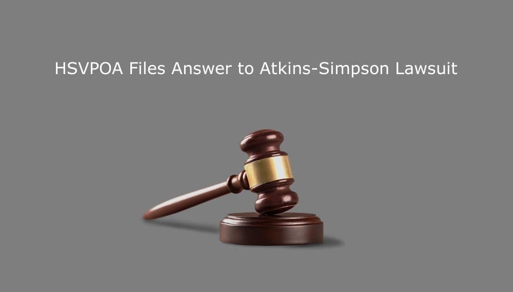 HSVPOA Files Answer to Atkins-Simpson Lawsuit