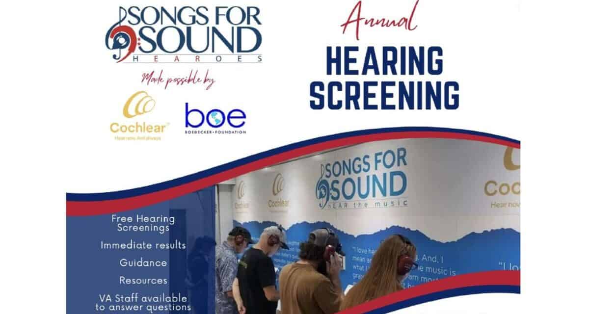 Songs for Sound – Free Hearing Screenings