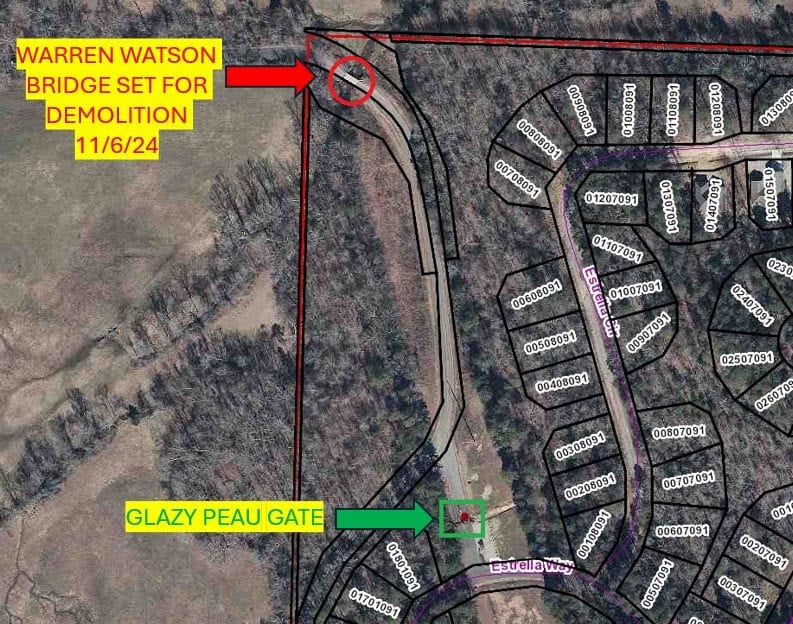 Hot Springs Village Upcoming Road Closures 3