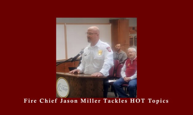 HSVPOA Fire Chief Jason Miller Tackles HOT Topics at November Board Meeting