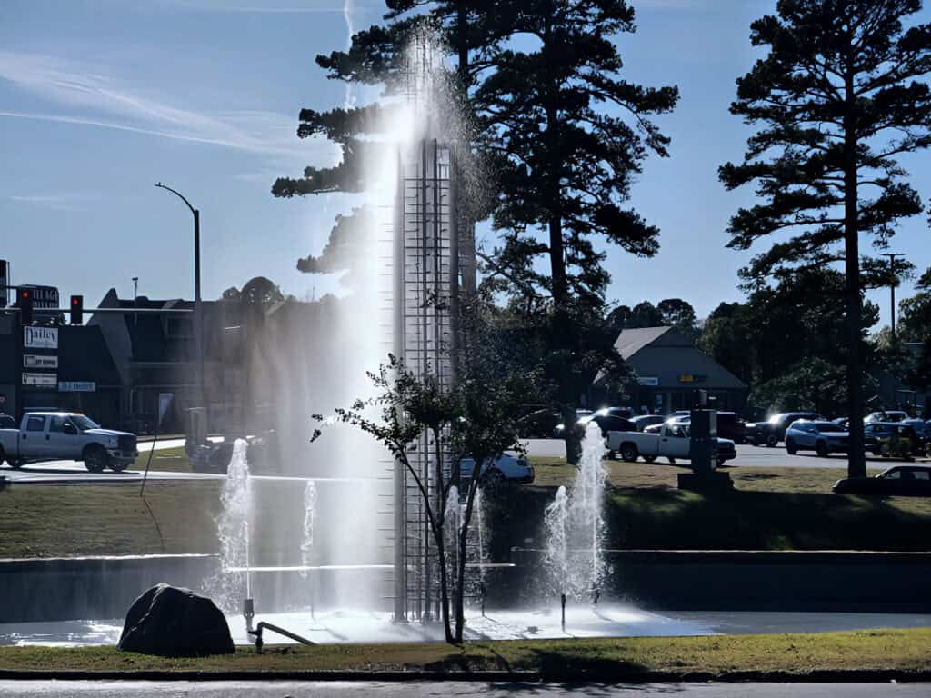 Hot Springs Village Announces West Gate Fountain Back in Service 7