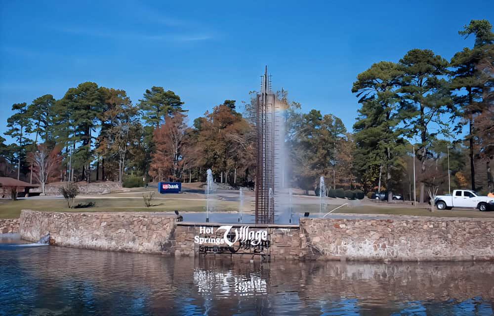 Hot Springs Village Announces West Gate Fountain Back in Service