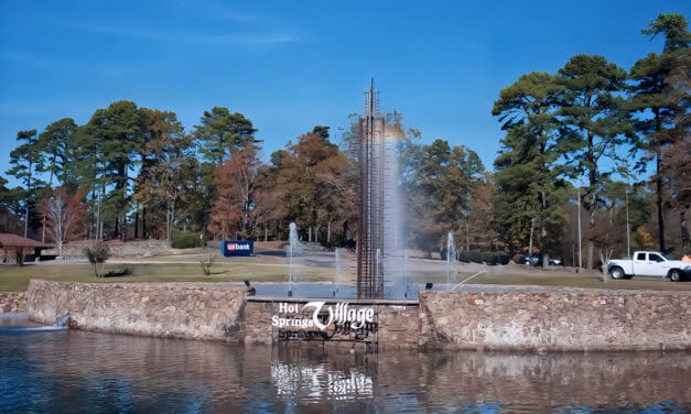 Hot Springs Village Announces West Gate Fountain Back in Service