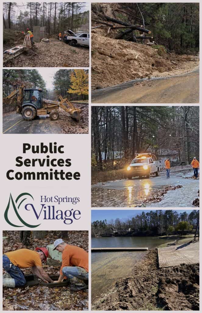 water sewer garbage roads public services committee