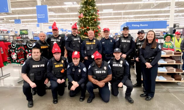 Children Jingle and Mingle with HSV Police: “Shop with a Cop”