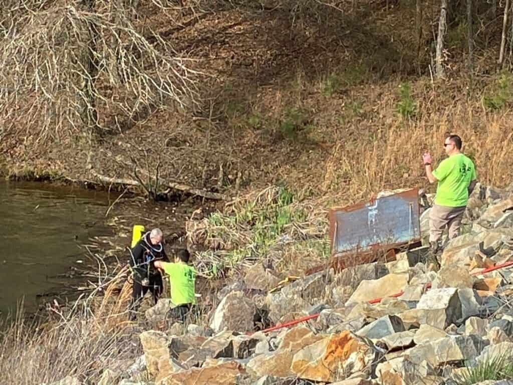 Cortez Lake Dam valve maintenance (2023)