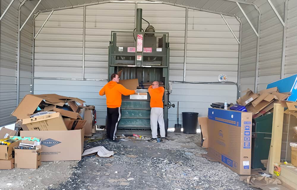 Hot Springs Village Cardboard Recycling Reduces Landfill Dumping Fees