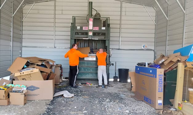 Hot Springs Village Cardboard Recycling Reduces Landfill Dumping Fees