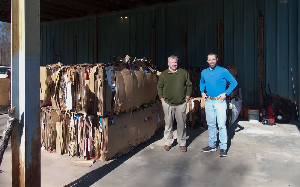 Hot Springs Village Cardboard Recycling Saves Landfill Dumping Fees 7