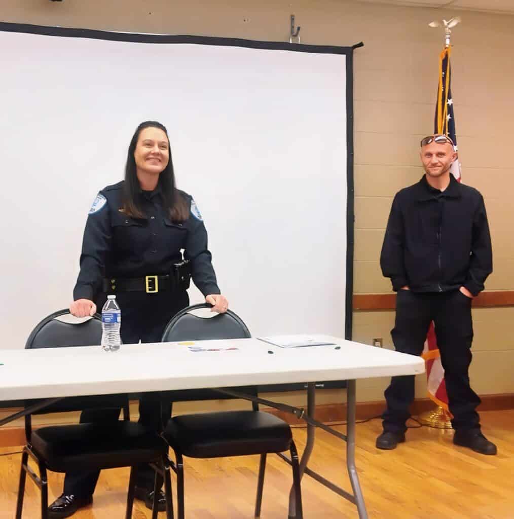 Hot Spring Village Coffee with a Cop Chief Kristi Bennett 1