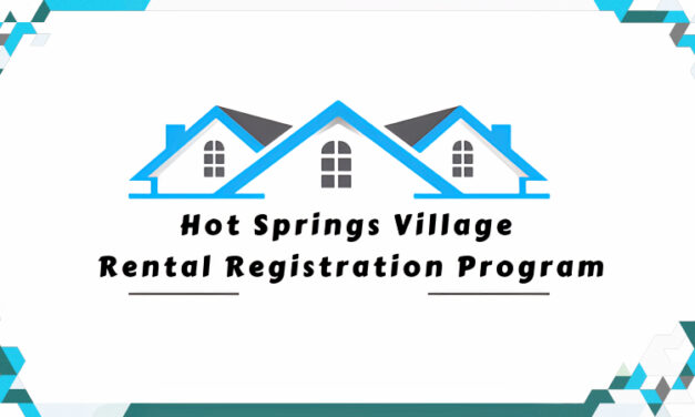 Hot Springs Village Rental Registration Proposed Changes