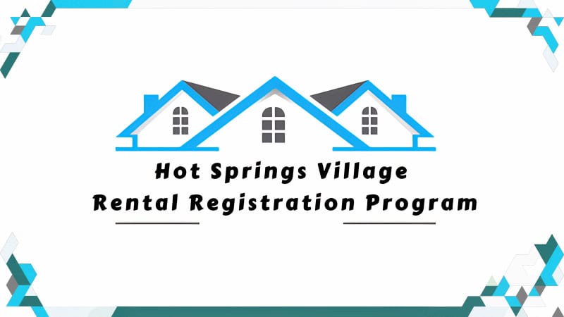 Hot Springs Village Rental Registration Proposed Changes