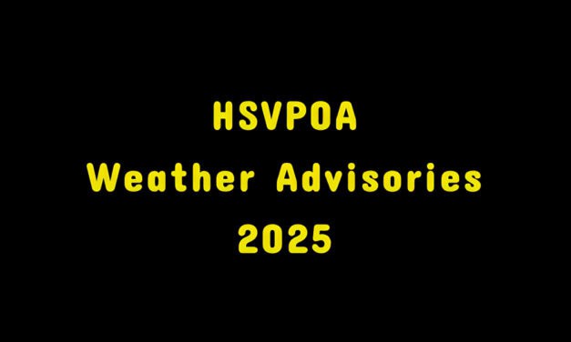 HSVPOA Inclement Weather Advisories 2025