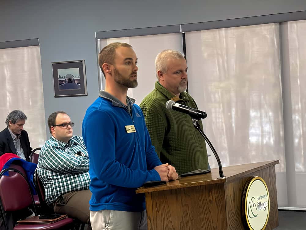 Hot Springs Village POA Board Meeting January 15, 2025 Matt Broom and Todd Noles